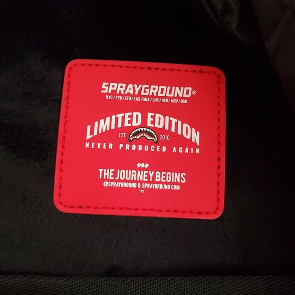 NWT SPRAYGROUND Limited edition sold out online TOO HEAVY BACKPACK (DLXR) - Picture 14 of 15